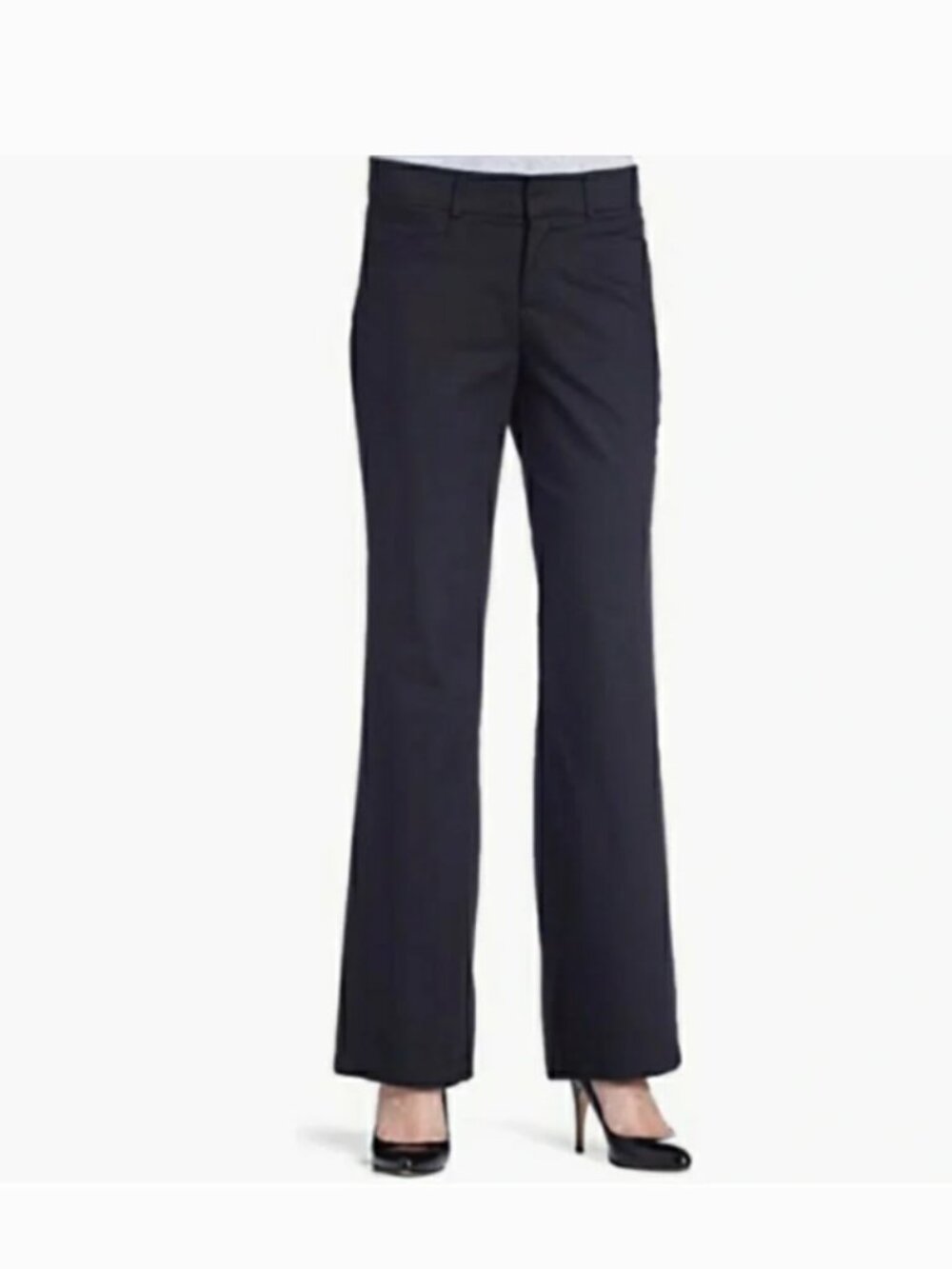 Size 16 Dockers Ladies Ideal Fit Chinos in Black - Metro Pants, Mid Rise